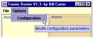 Adjust configuration