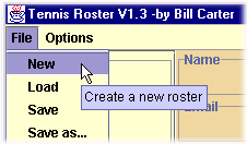 Create a new roster file