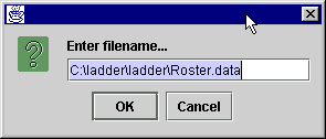 The roster file name